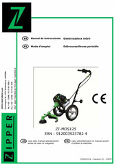 Zipper ZI-MOS 125 Manual De Instrucciones