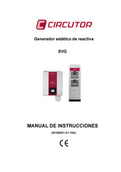 Circutor SVG Serie Manual De Instrucciones