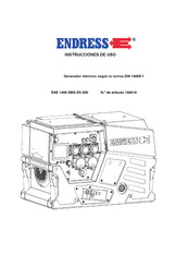 Endress ESE 1408 DBG ES DIN Instrucciones De Uso