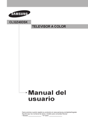 Samsung CL32Z40DSK Manual Del Usuario