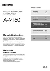 Onkyo A-9150 Manual De Instrucciones