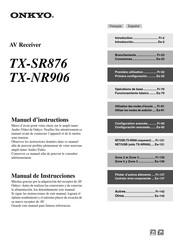 Onkyo TX-SR876 Manual De Instrucciones