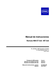 Stahl MT-5 6 Serie Manual De Instrucciones