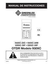 Textron GRENNLEE Communications 930XC-30P Manual De Instrucciones