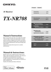 Onkyo TX-NR708 Manual De Instrucciones