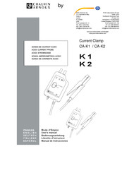 PCE CHAUVIN ARNOUX K 2 Manual De Instrucciones