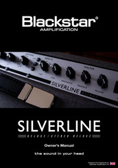 Blackstar Amplification SILVERLINE Stereo Deluxe Manual Del Propietário