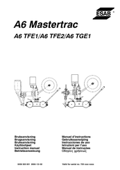 ESAB A6 Mastertrac A6 TGE1 Instrucciones De Uso