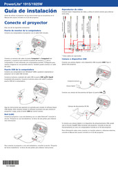 Epson PowerLite 1925W Guia De Instalacion
