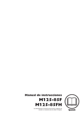 Mcculloch M125-85F Manual De Instrucciones