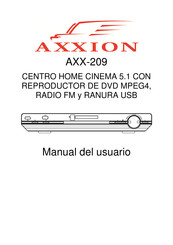 Axxion AXX-209 Manual Del Usuario