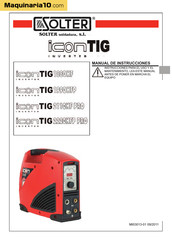 Solter iconTIG2110HF PRO Manual De Instrucciones