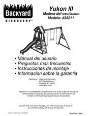 Backyard Discovery Yukon III Manual Del Usuario