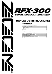 Zoom RFX-300 Manual De Instrucciones