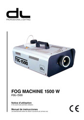 DL FOG-1500 Manual De Instrucciones