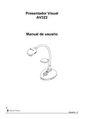 promethean AV322 Manual De Usuario