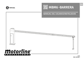 Motorline professional MBM6 Serie Manual Del Usuario / Instalador