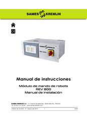 SAMES KREMLIN REV 800 Manual De Instrucciones