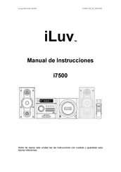 Iluv i7500 Manual De Instrucciones