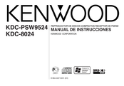 Kenwood KDC-8024 Manual De Instrucciones