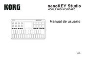 Korg nanoKey Studio Manual Del Usuario