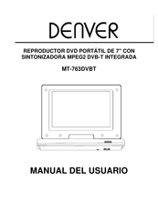 Denver MT-763DVBT Manual Del Usuario