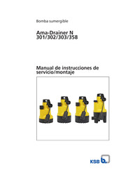 KSB Ama-Drainer N 301 Manual De Instrucciones