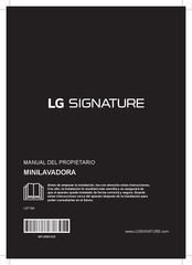 LG SIGNATURE LST100 Manual Del Propietário