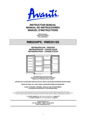 Avanti RMS551SS Manual De Instrucciones