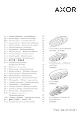 Axor Citterio 28489000 Instrucciones De Montaje