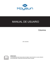 Kaysun KPV-140 DN10 Manual De Usuario