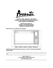 Avanti POA8K3S Manual De Instrucciones