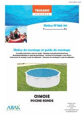 Trigano PISCINES ABAK OSMOSE Serie Instrucciones De Montaje