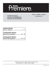 Danby Premiere DUFM085A3WP Manual Del Propietário