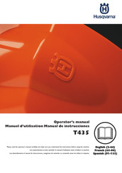 Husqvarna T435 Manual De Instrucciones
