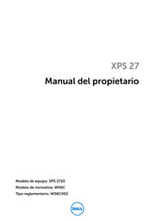 Dell XPS 2720 Manual Del Propietário