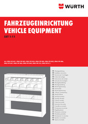 Würth SET 1-11 Instrucciones De Montaje