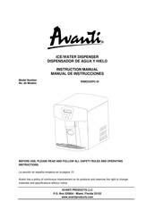 Avanti WIMD332PC-IS Manual De Instrucciones