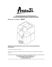 Avanti IMD250 Manual De Instrucciones