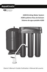 Kinetico Water Systems Aqua Kinetic A200 Manual Del Usuario