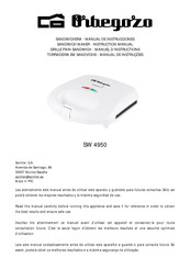 Orbegozo SW 4950 Manual De Instrucciones