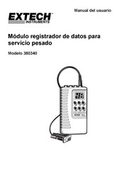 Extech Instruments 380340 Manual Del Usuario