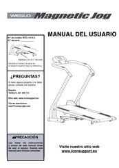 Weslo Magnetic Jog WITL11013.0 Manual Del Usuario