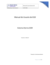 Smart home G18 Manual De Usuario