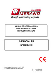 Merand AQUAPAN 75 Manual De Instrucciones