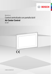 Bosch Air Center Control ACC MT Manual De Uso