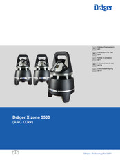 Dräger X-zone 5500 Instrucciones De Uso