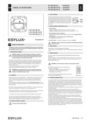 Esylux PD-C180i KNX ECO Manual De Instrucciones