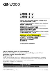 Kenwood CMOS-210 Manual De Instrucciones