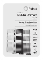 Rointe DELTA Ultimate DTN045SE Manual De Instrucciones